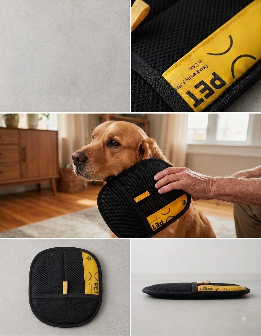 Pet Hair Remover Mitt