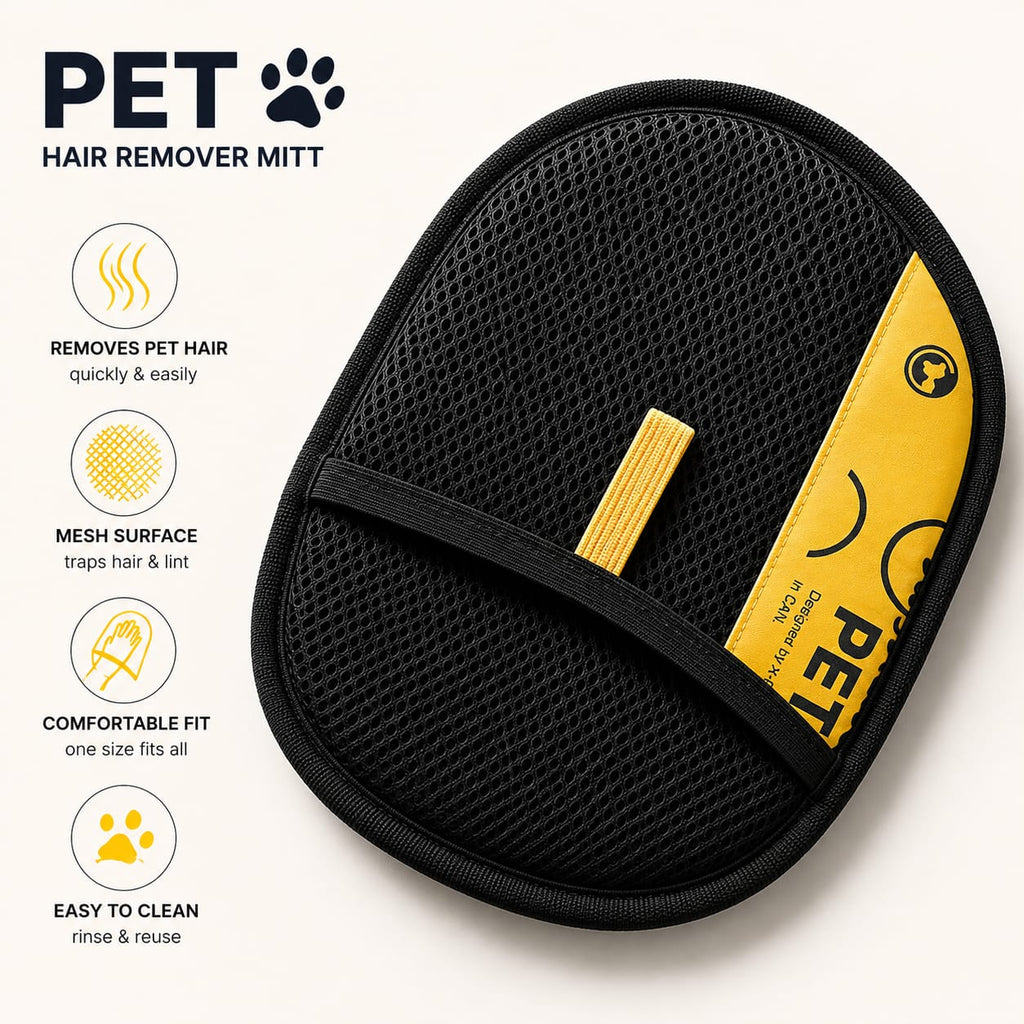 Pet Hair Remover Mitt
